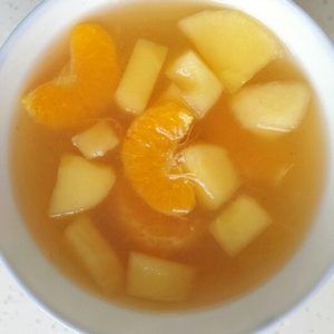 橘子苹果甜汤
